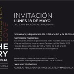 Invitación Showroom y degustación DO Jerez